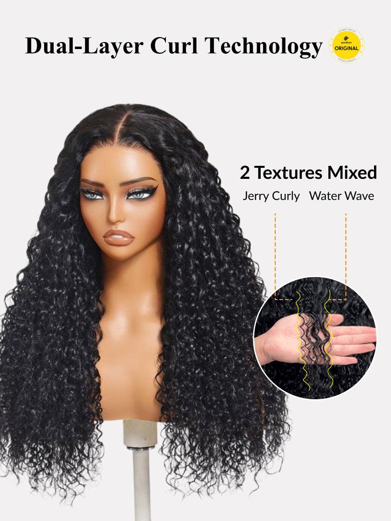 2WIGS=$109 | 16inch 13x4 Pre Everything And 6inch 13x1 Lace Bob Wig Flash Sale