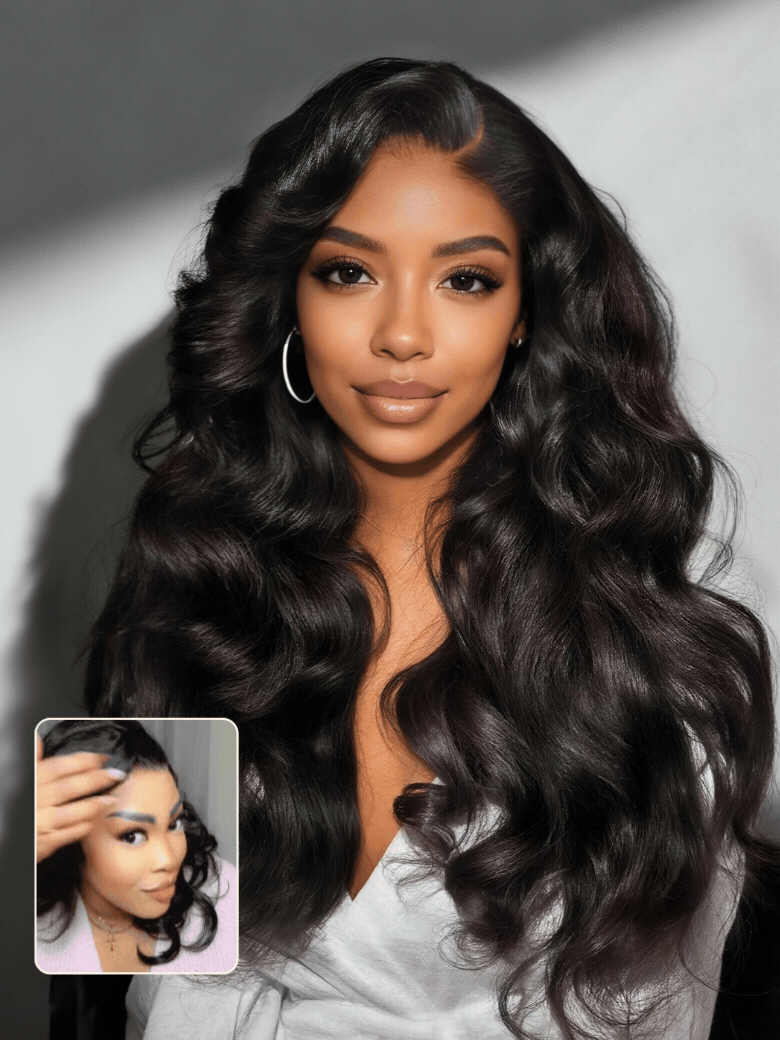 Sunber 180% Density 13x4 Pre Everything Lace Frontal Feathered Hairstyles Wig With Layered Haircuts Flash Sale