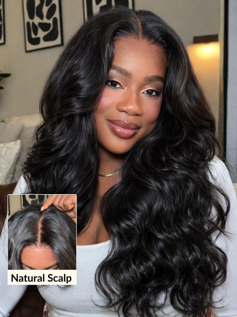 13x4 Pre Everything Bye Bye Knots Pre-Cut Lace Frontal Loose Wave Wig Human Hair