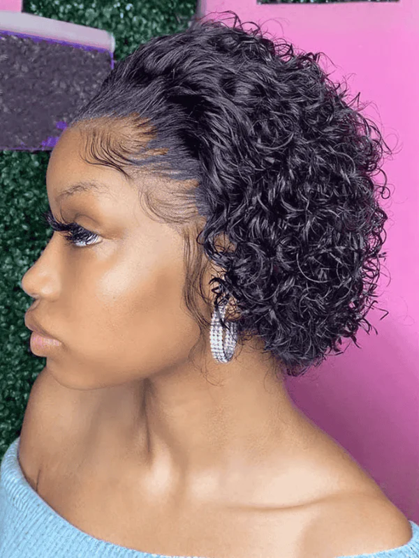 2WIGS=$109 | 16inch 13x4 Pre Everything And 6inch 13x1 Lace Bob Wig Flash Sale