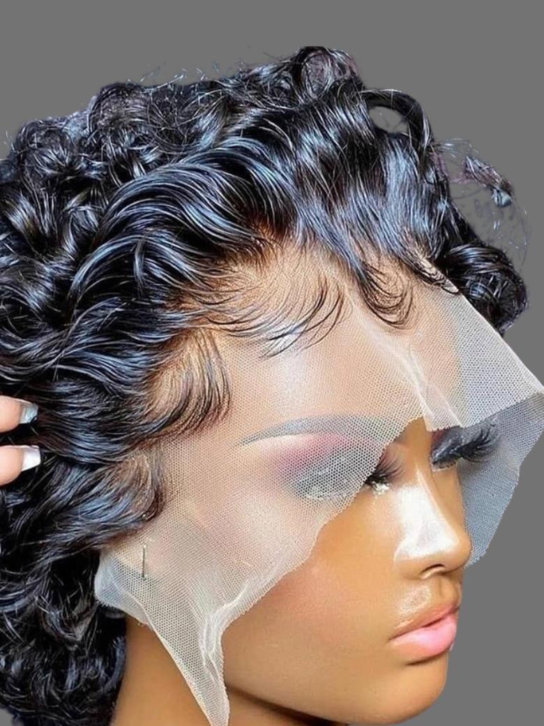 2WIGS=$109 | 16inch 13x4 Pre Everything And 6inch 13x1 Lace Bob Wig Flash Sale