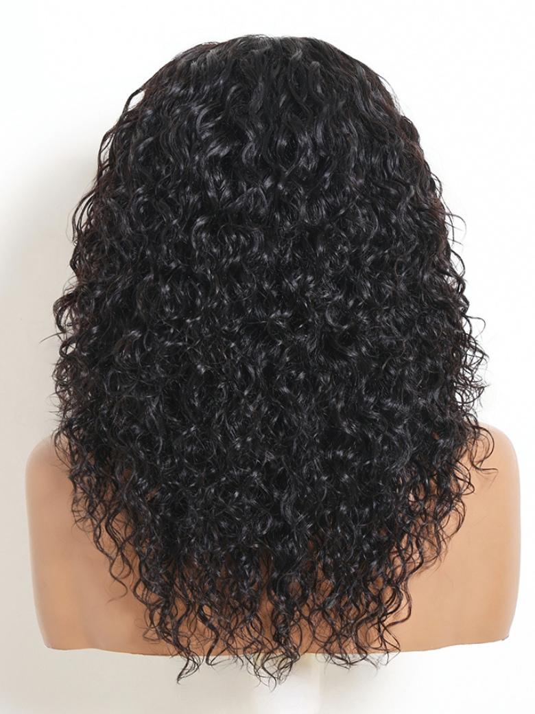 Sunber 7x5 Bye Bye Knots Lace Closure Wig 180% Density Water Wave Wolf Cut Wig With Face-Framing Layers