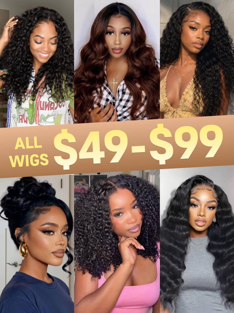 All Wig 49-99 | Runway Curls & Glam Waves VIP Picks Limited Stock