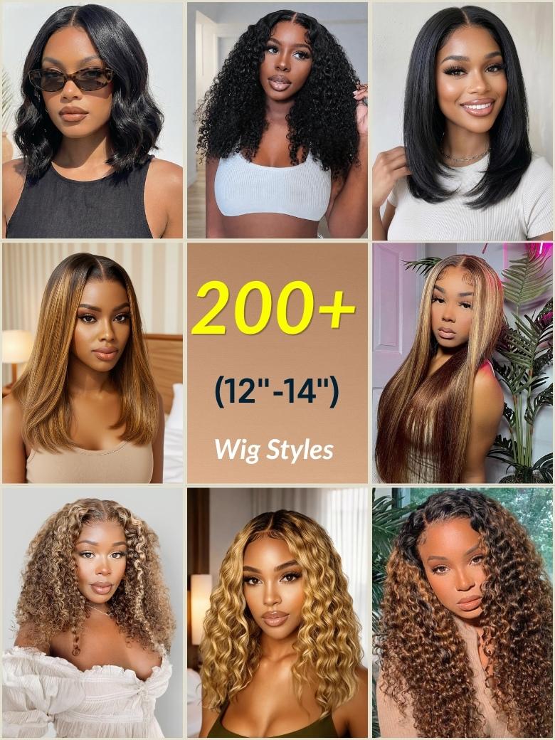 Sunber $39 Mystery Box Win Value $199 Human Hair Glueless Wig Flash Sale
