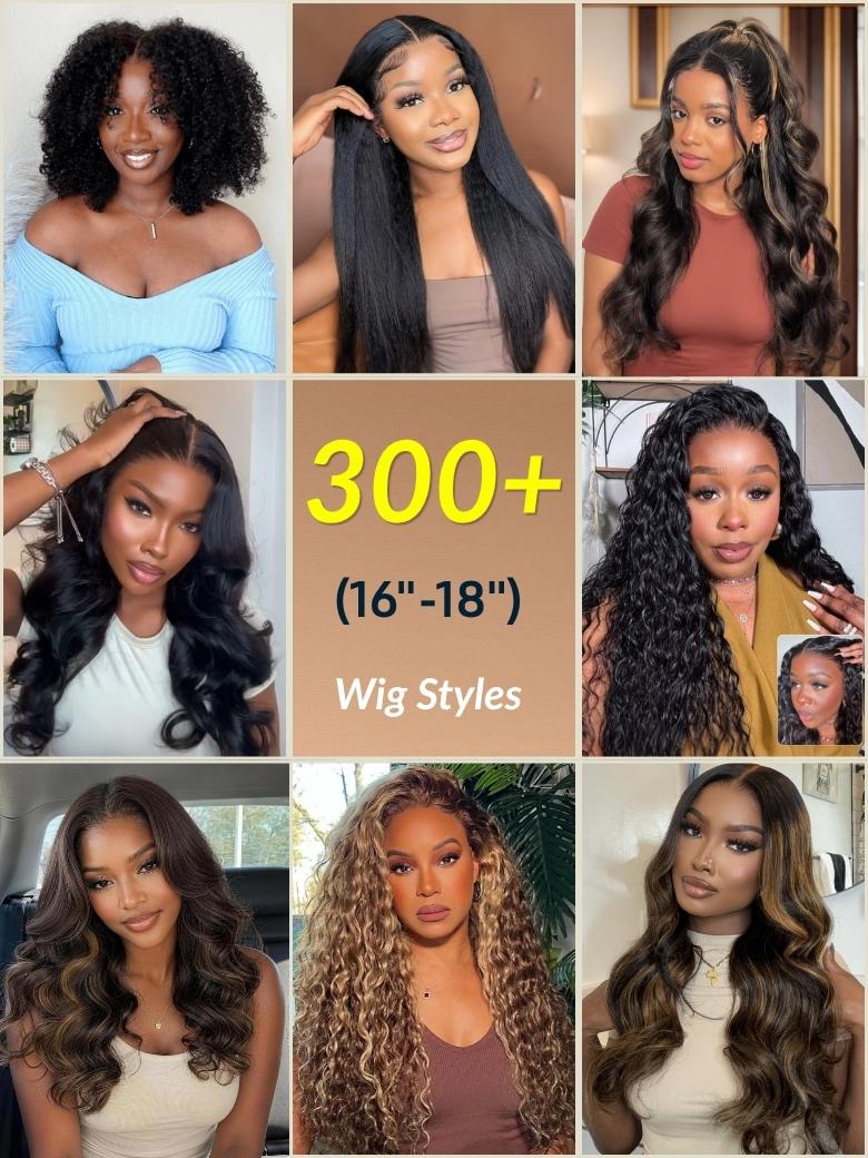 Sunber $39 Mystery Box Win Value $199 Human Hair Glueless Wig Flash Sale