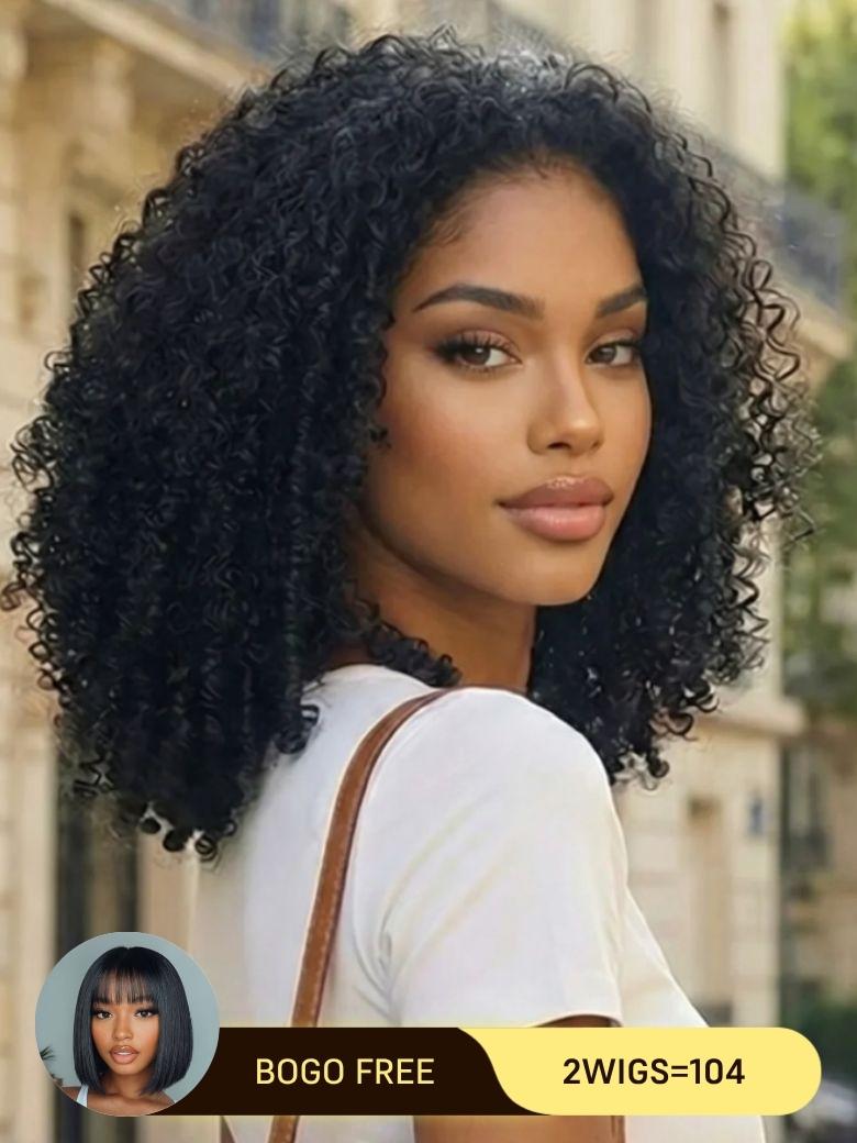 2wigs=$69 Buy One Get One Free Wig 13x4 Pre Everything With Elastic Drawstring