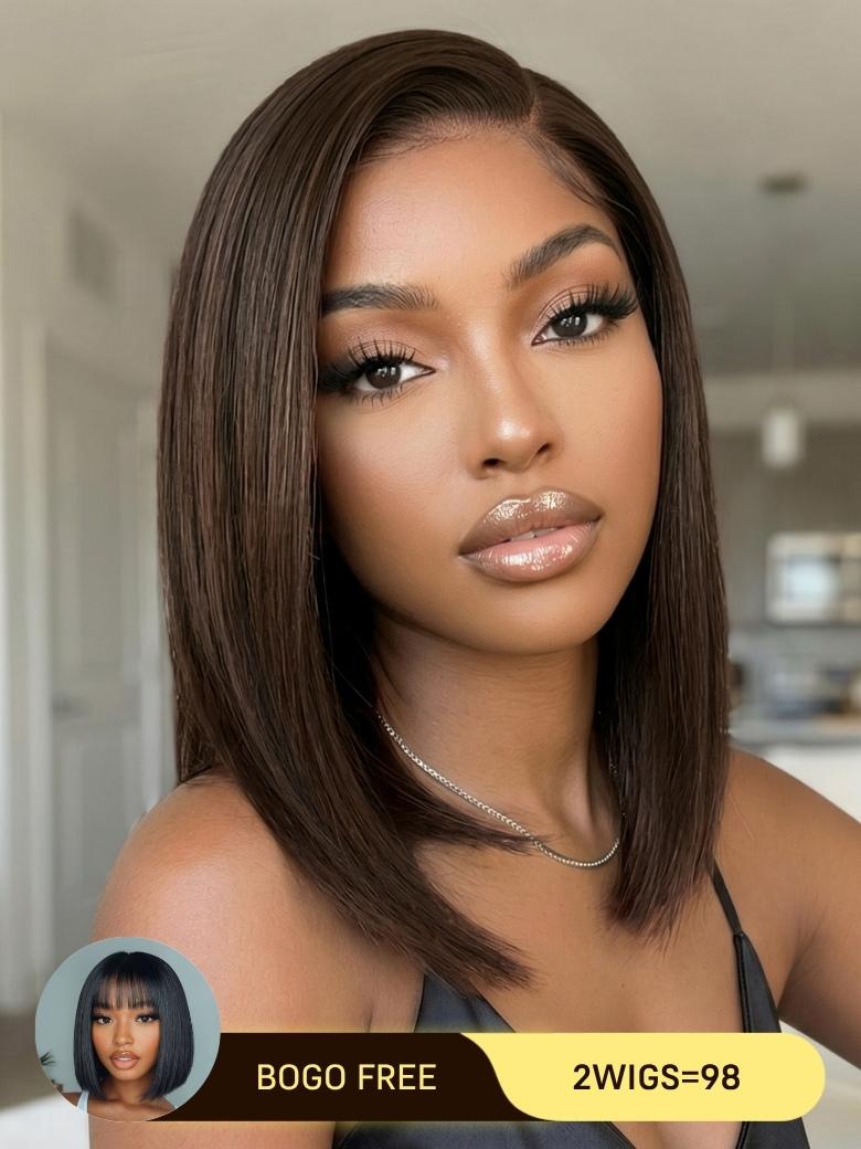 2wigs=$69 Buy One Get One Free Wig 13x4 Pre Everything With Elastic Drawstring