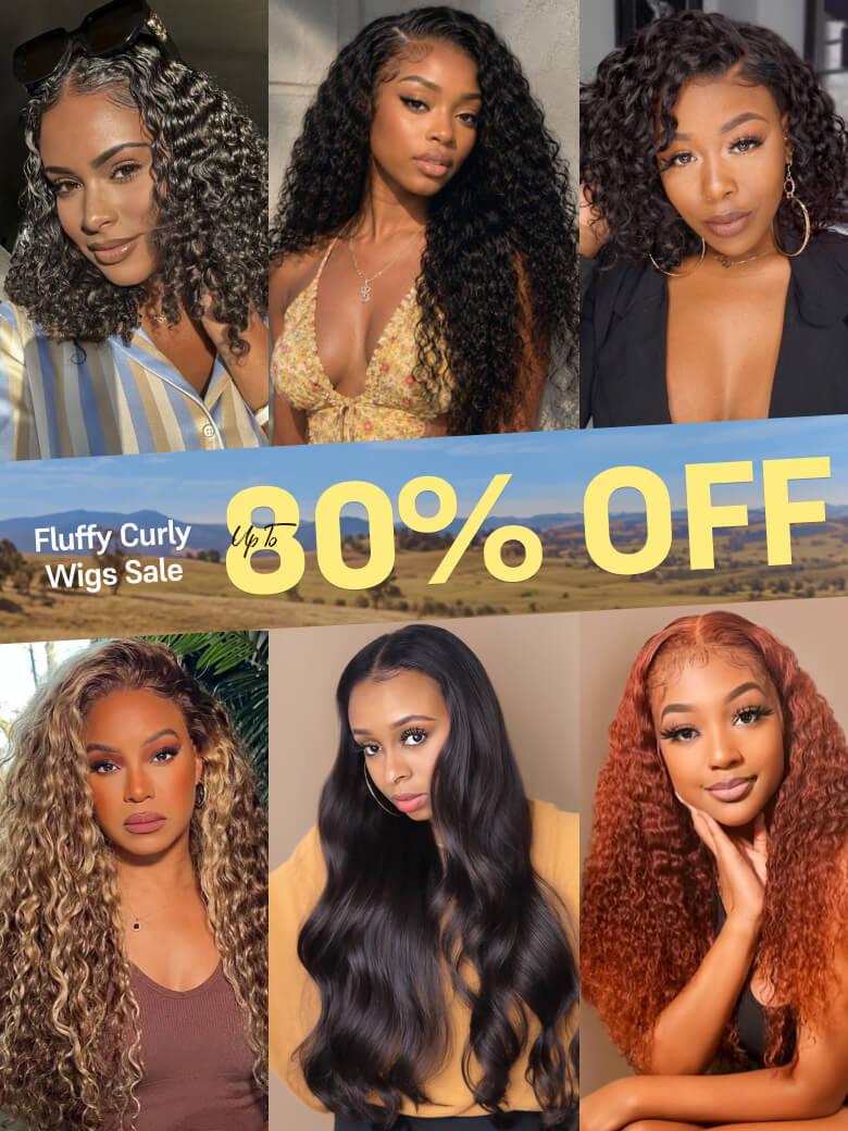 UP TO 80% OFF | FULL & FLAWLESS CURLY WIG VIP PICK