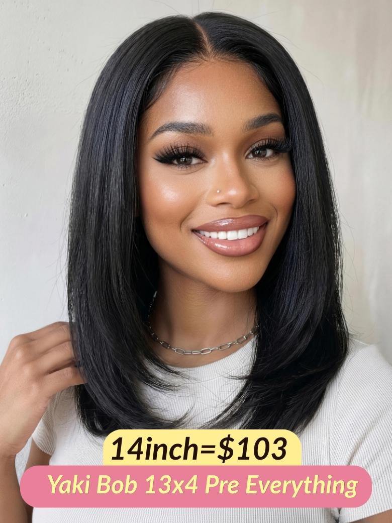 All Wig Save $150 Sunber 7x5/13x4 Pre Cut Lace Human Hair Glueless Wigs Flash Sale