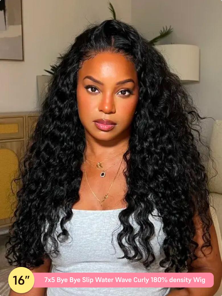 UP TO 90% OFF| Sunber Full Curls Natural Volume Wear and Go Wig Flash Sale