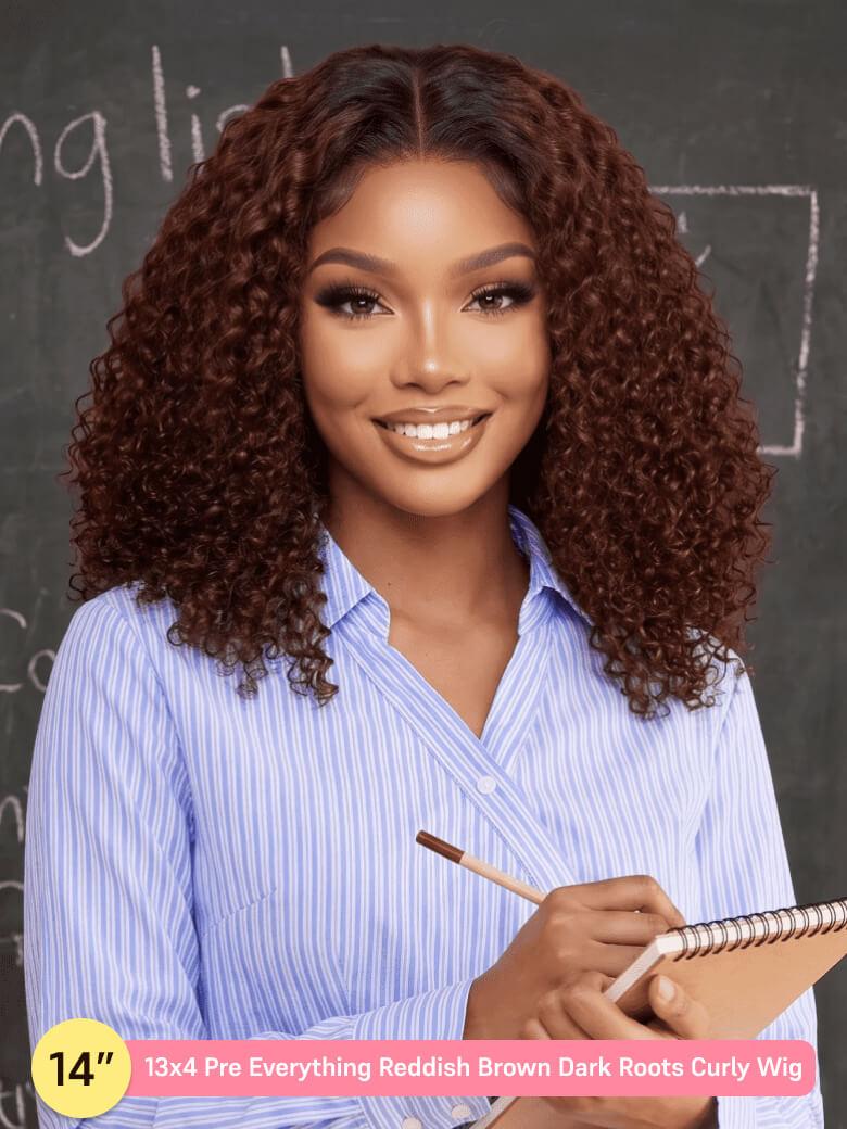 UP TO 90% OFF| Sunber Full Curls Natural Volume Wear and Go Wig Flash Sale