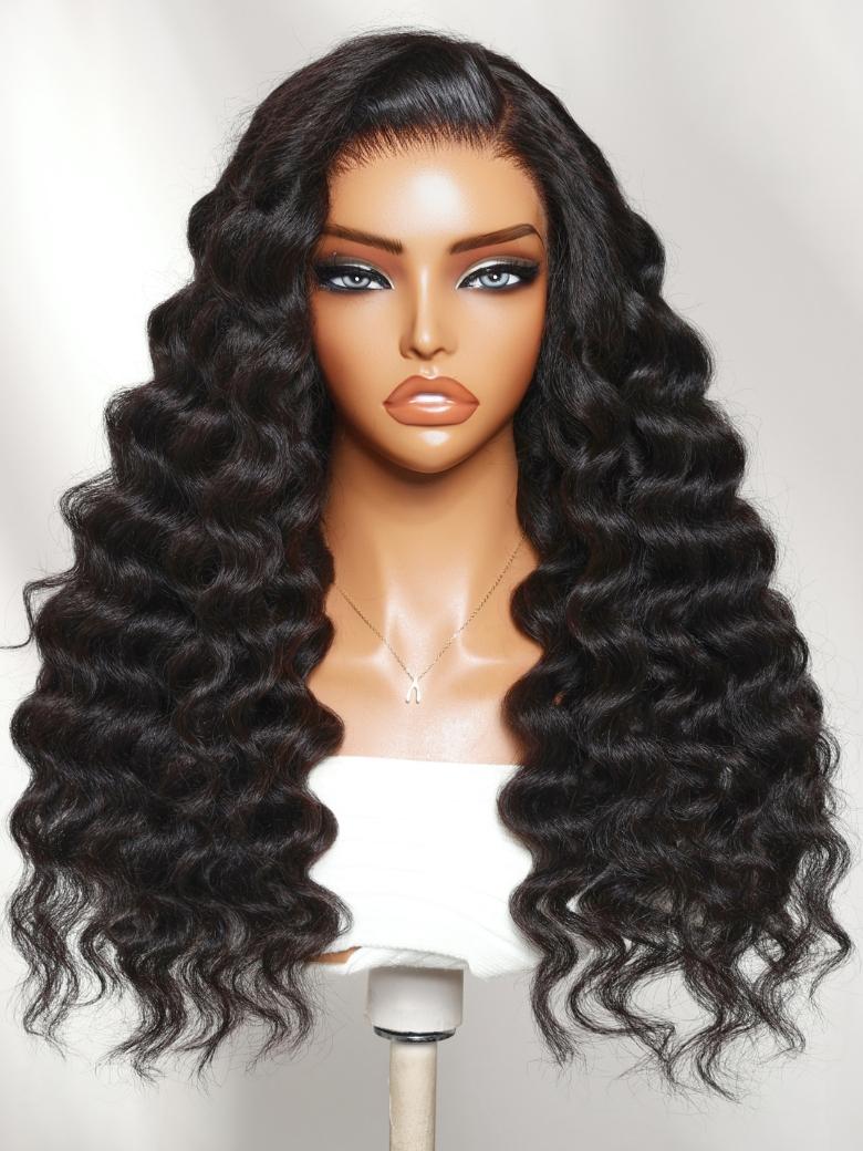 Sunber 7x5 Bye Bye Knots Kinky Straight And Wand Curly With No Slip Lace Wig